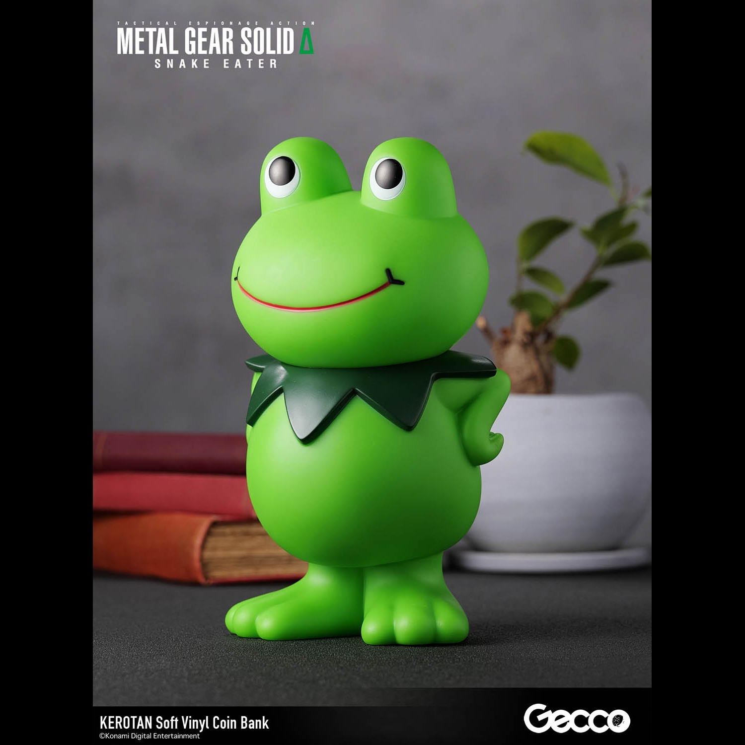 METAL GEAR SOLID Δ: SNAKE EATER, KEROTAN Soft Vinyl Coin Bank